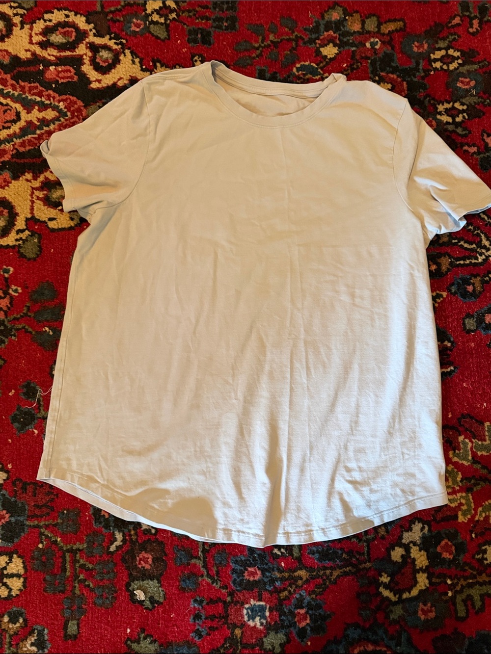 lululemon athletica Short Sleeve Crew Tee in Light Cream
